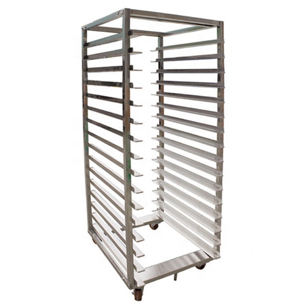 Kitchen Baking Trolley - رف فرن دوار من الفولاذ المقاوم