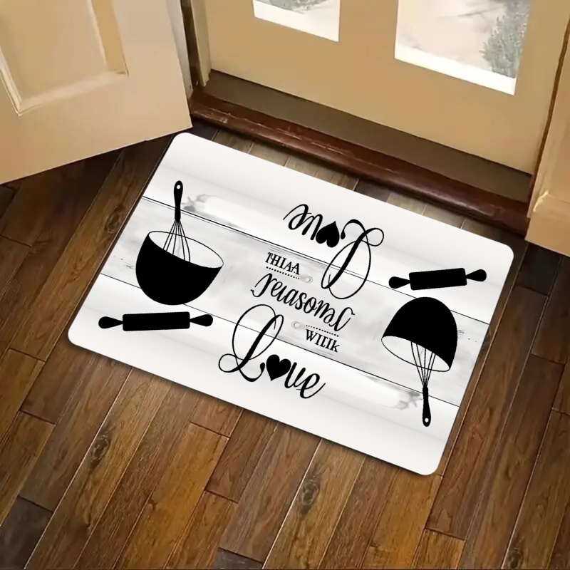 Kitchen Living Baking Mats - أدوات المطبخ والخبز، سجادة مدخل المطبخ