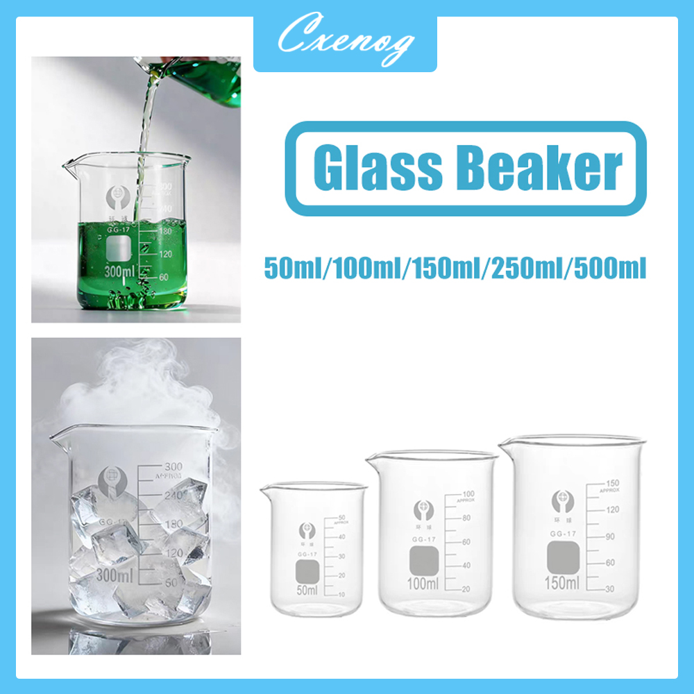 Kitchen Glass Baking Set - طقم أكواب قياس زجاجية 3 قطع/مجموعة،