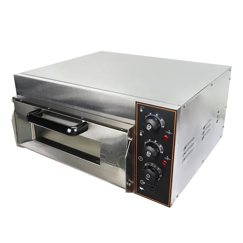 Commercial Kitchen Baking Oven - فرن بيتزا أحادي الطبقة من الفولاذ
