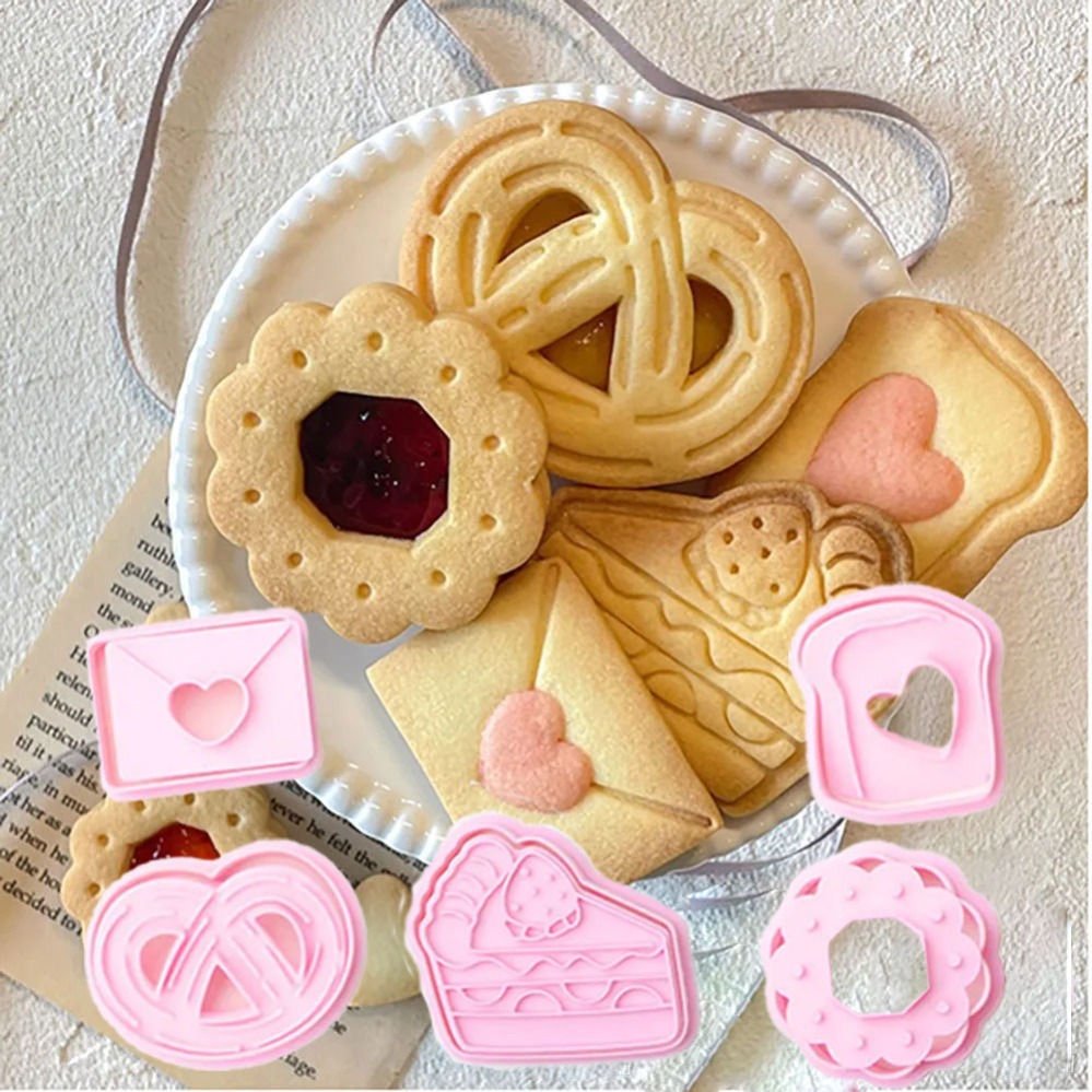 Baking Kitchen Diy - قالب بسكويت على شكل ساندويتش مع