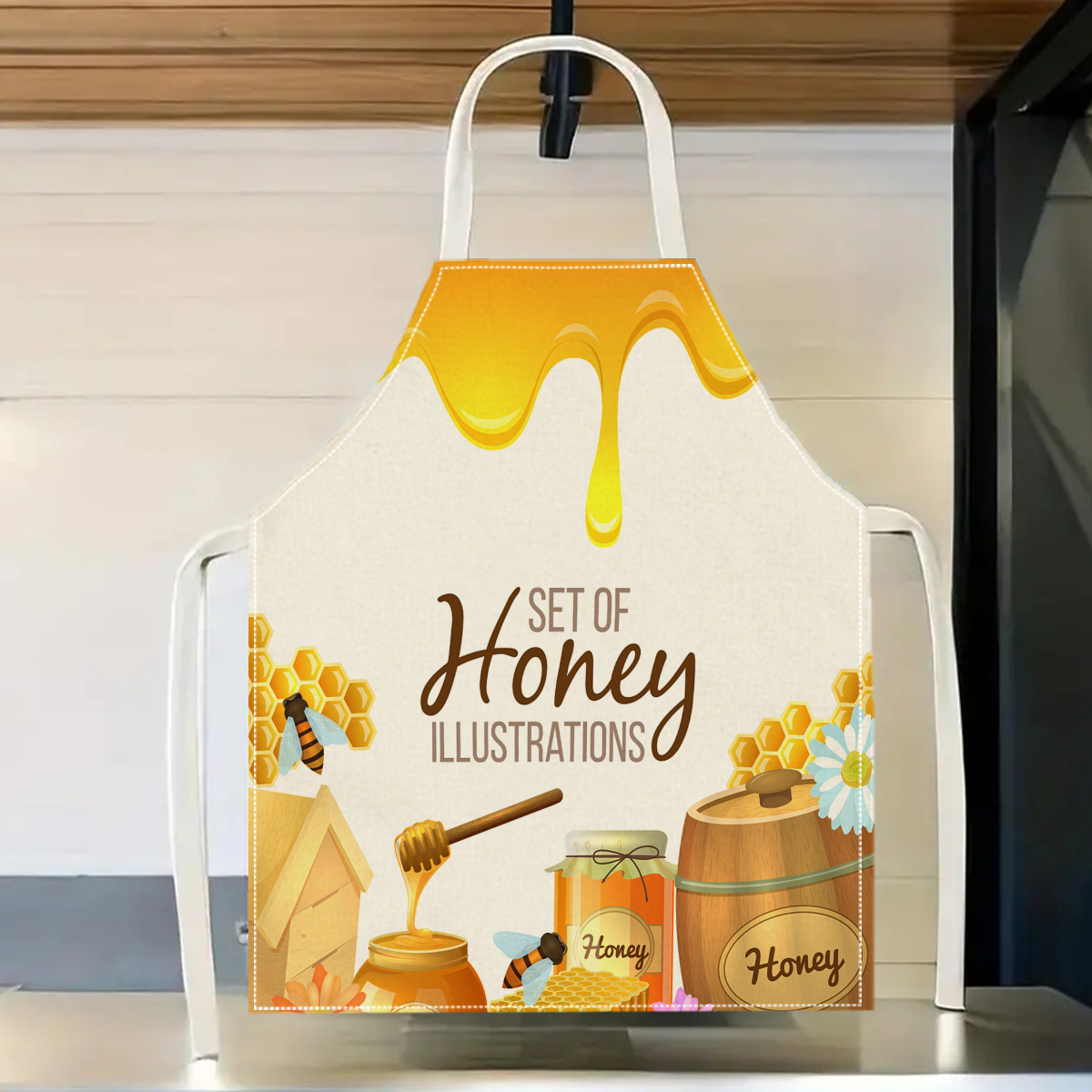 Baking Kitchen Design Ideas - مريلة على شكل نحلة العسل، هدية