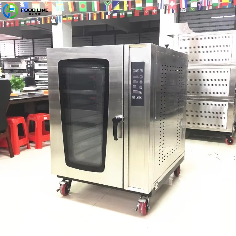 Commercial Kitchen Baking Oven - فرن كهربائي مخصص من الفولاذ المقاوم