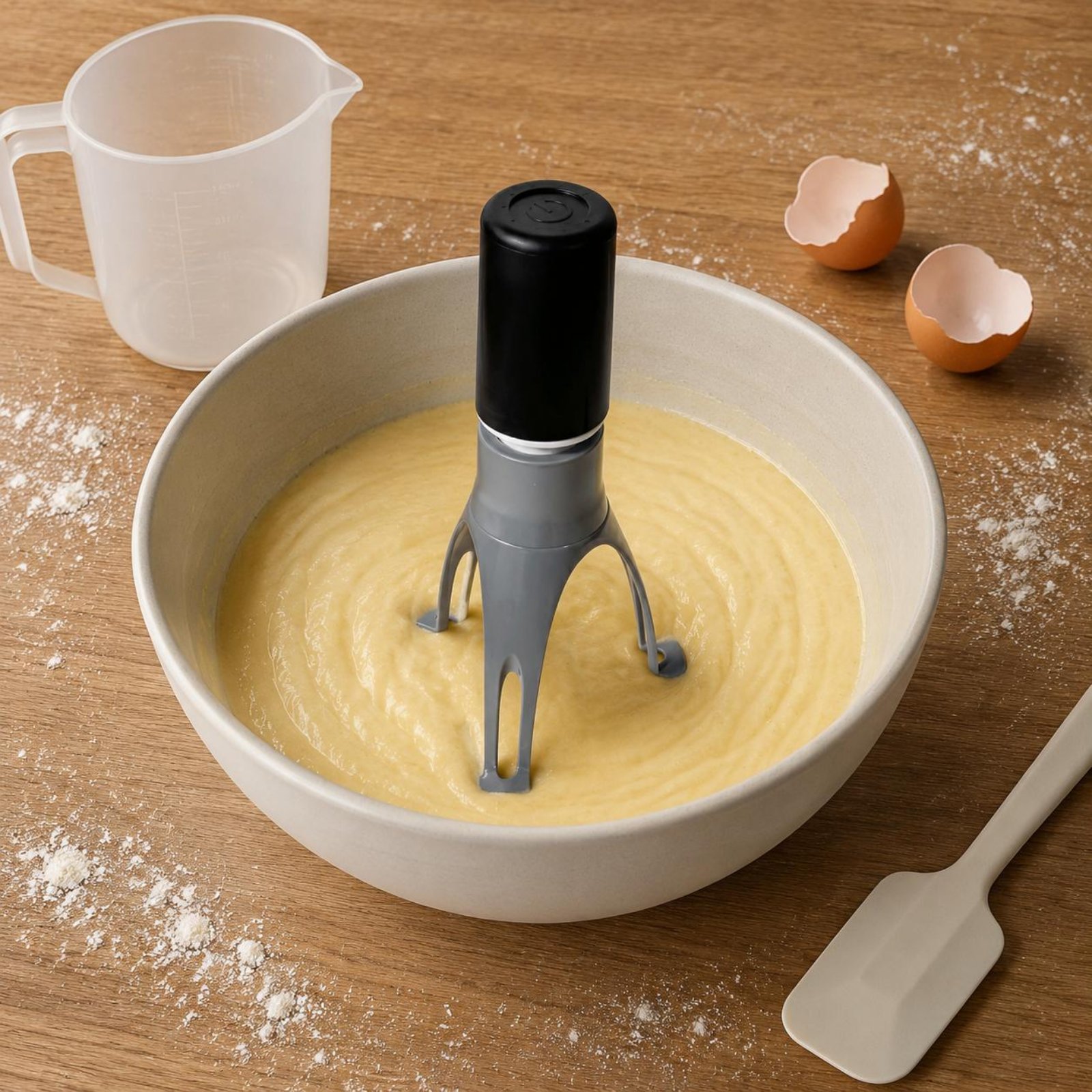 Kitchen Baking Appliances - خلاط مثلثي أوتوماتيكي - خفاقة بيض