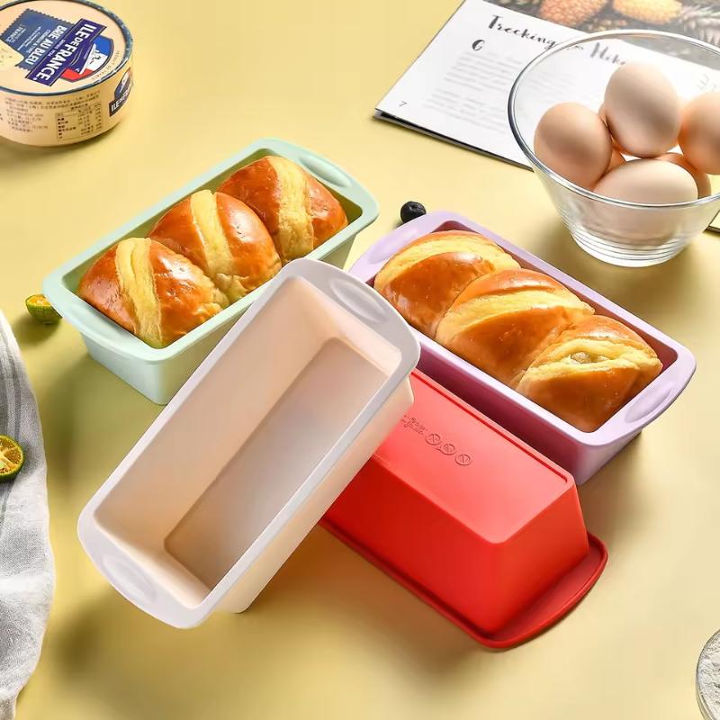 Baking Kitchen Diy - قالب سيليكون مستطيل الشكل للاستخدام المنزلي،