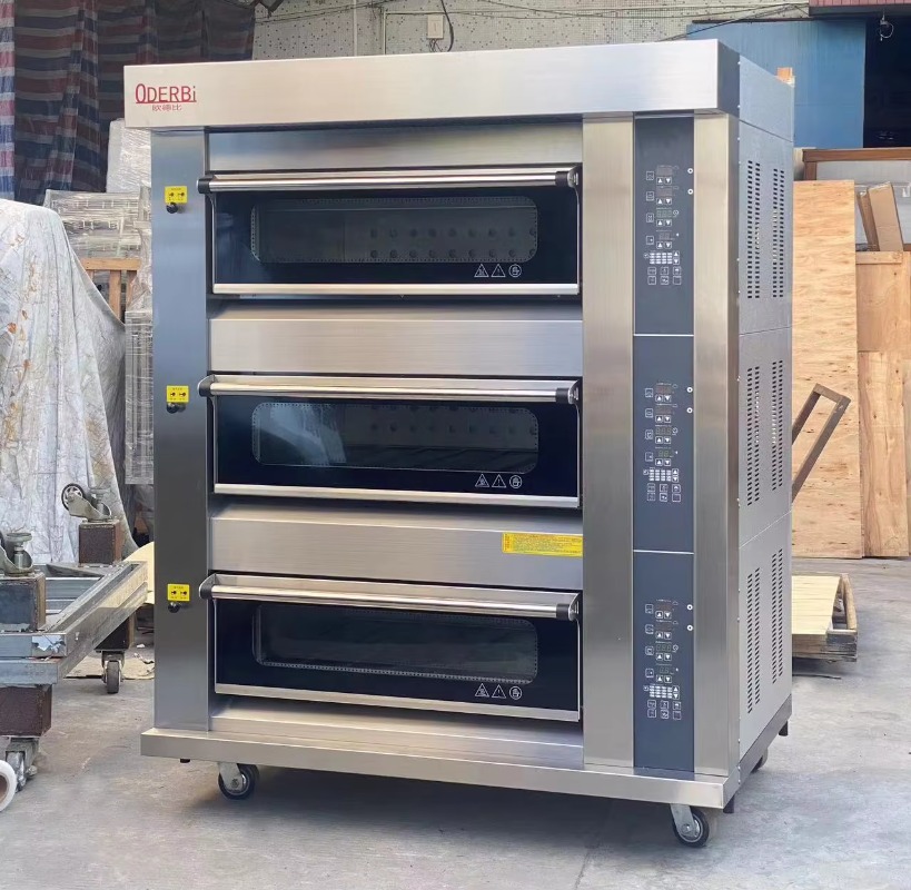 Commercial Kitchen Baking Oven - تخصيص التجارية 3 سطح السفينة 6