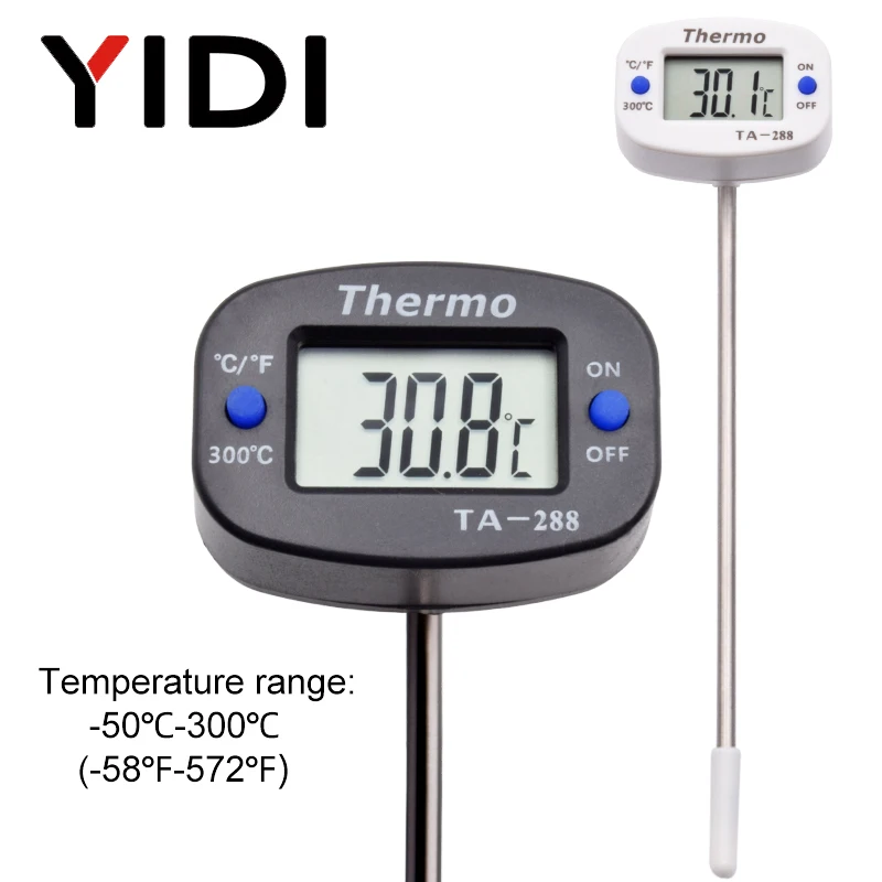 Kitchen Quiz - TA288 LCD ميزان حرارة الطعام الرقمي