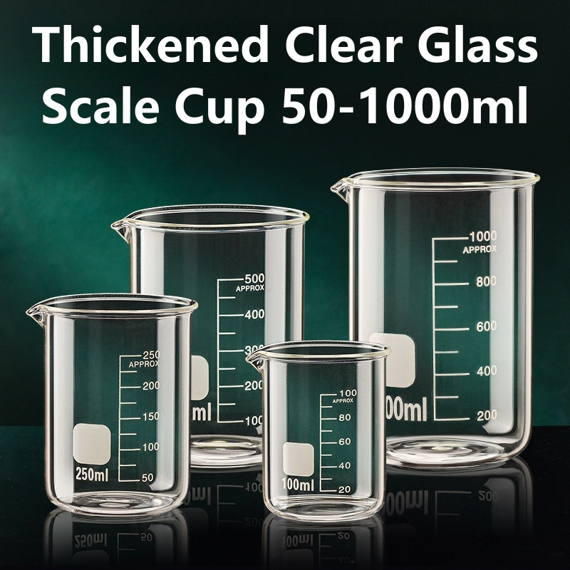 Kitchen Glass Baking Set - 50-1000 مللي مجموعة مجموعة عالية البورسليكات