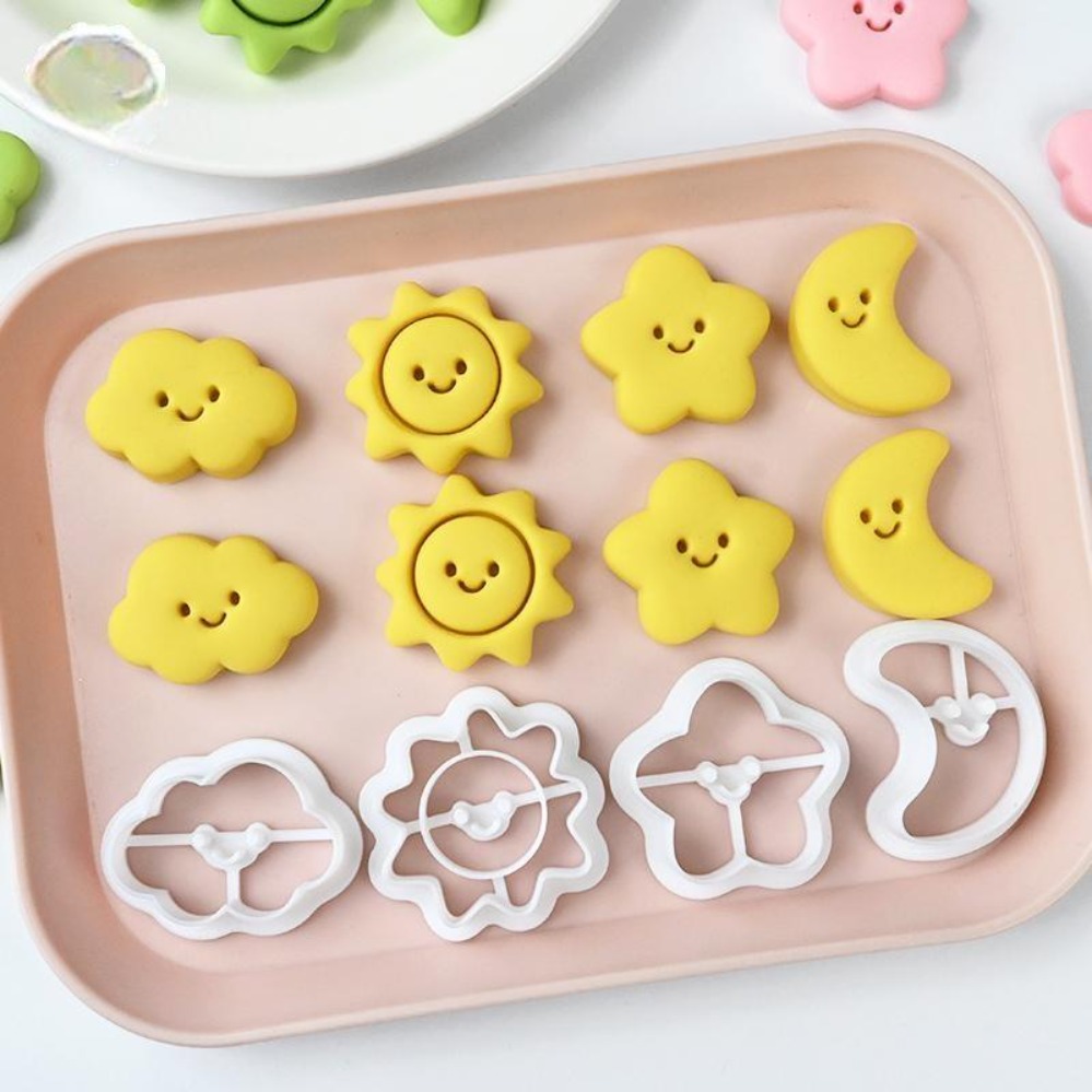 Baking Kitchen Diy - قوالب تقطيع الكوكيز على شكل القمر