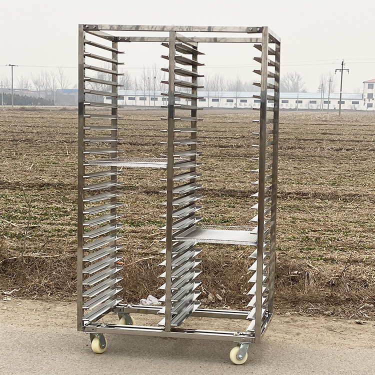 عربة مطبخ مخصصة من الفولاذ الم - مراجعة Kitchen Baking Trolley وسعره