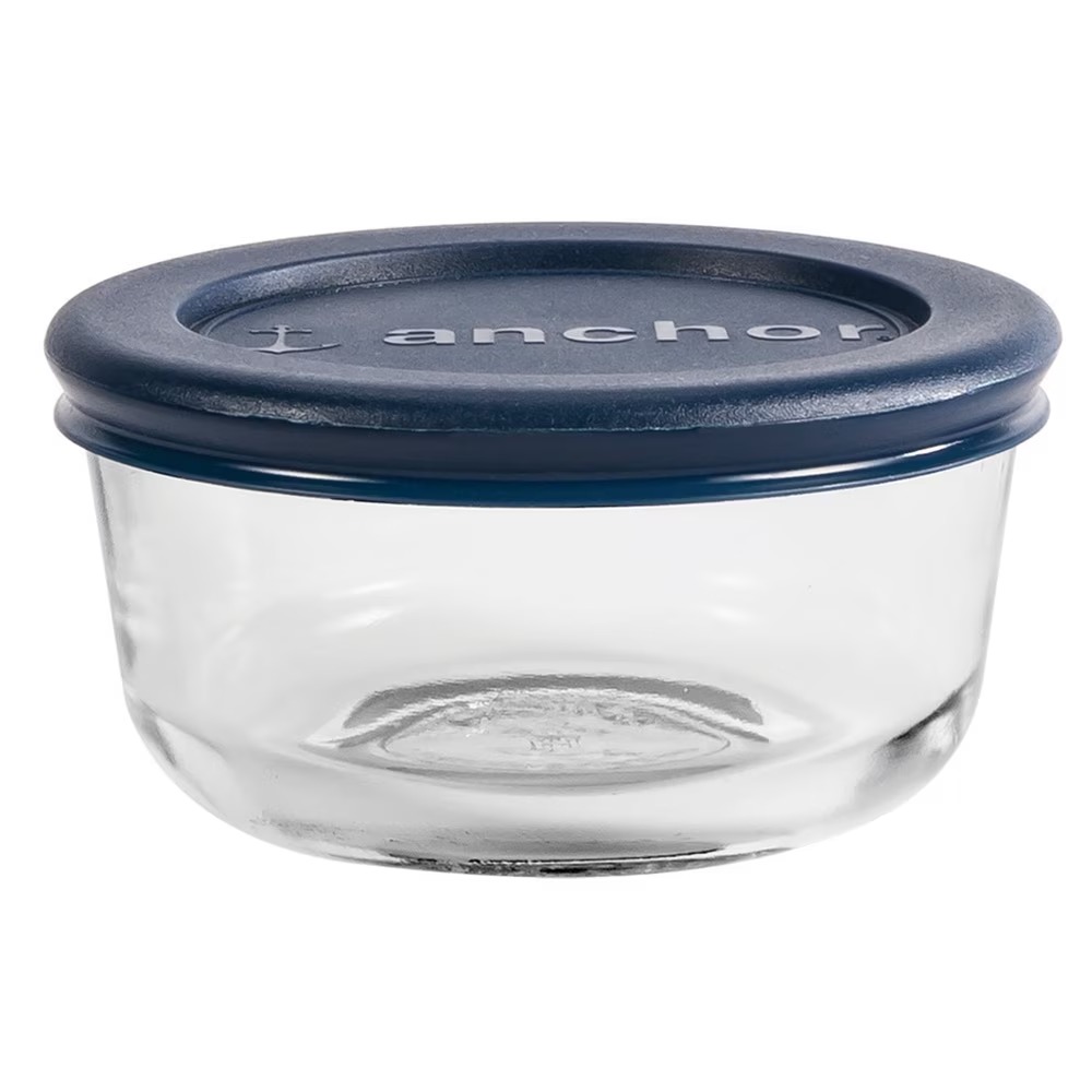 حاويات زجاجية مستديرة لتخزين ا - مراجعة Kitchen Glass Baking Set وسعره