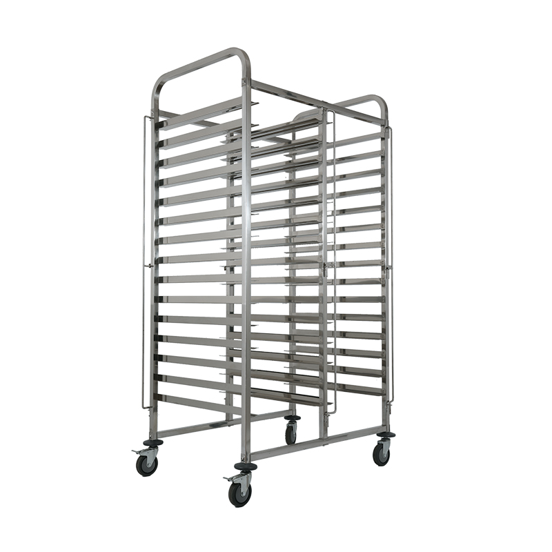 عربة فرن الخبز من الستانلس ستي - مراجعة Kitchen Baking Trolley وسعره
