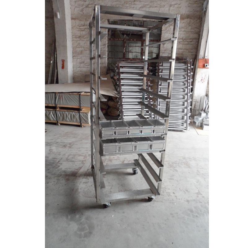 رف فرن دوار من الفولاذ المقاوم - مراجعة Kitchen Baking Trolley وسعره