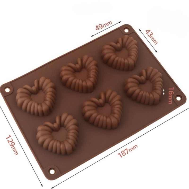 قوالب شوكولاتة من السيليكون عل - مراجعة Kitchen Baking Molds وسعره