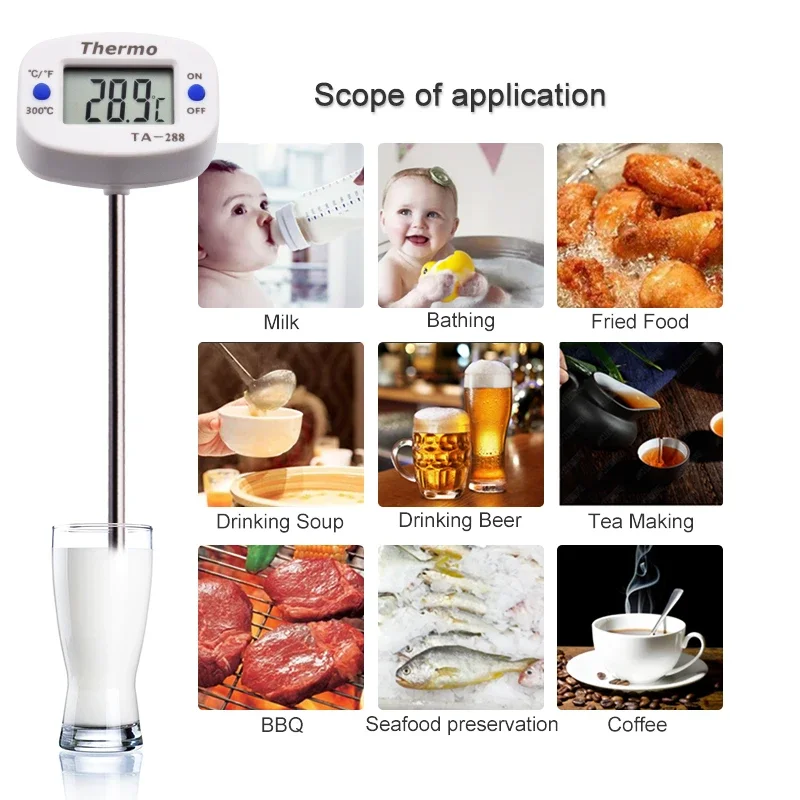 LCD الرقمية TA288 الغذاء شواء  - مراجعة Kitchen Quiz وسعره