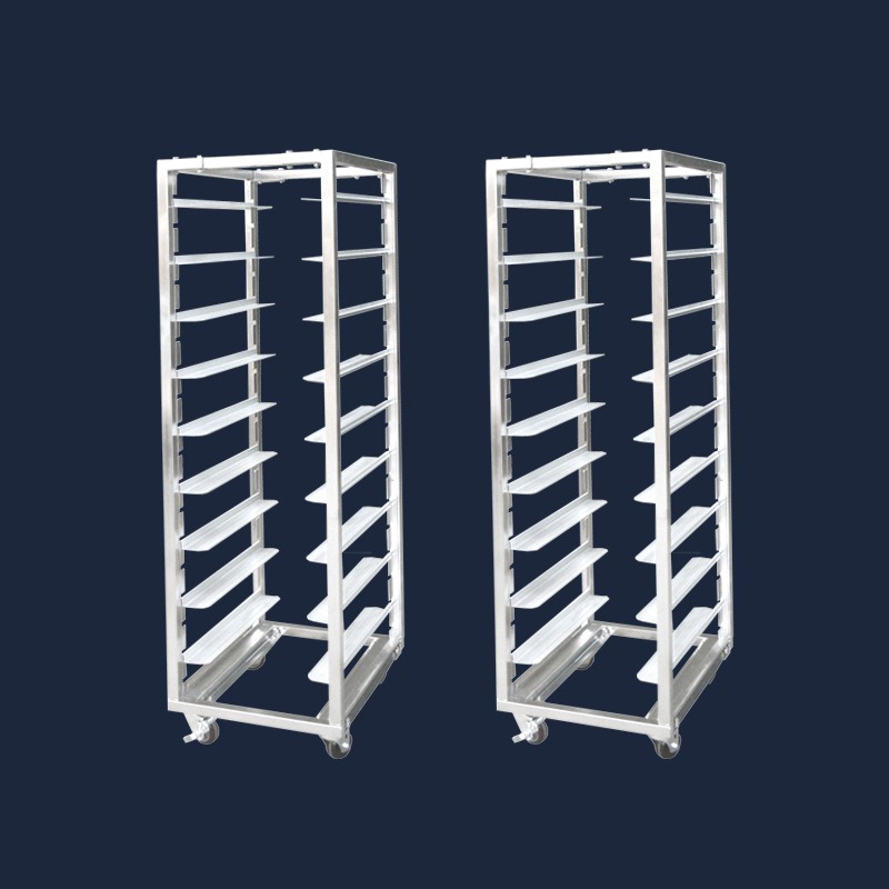 عربة فرن أحادية الصفائح خفيفة  - مراجعة Kitchen Baking Trolley وسعره