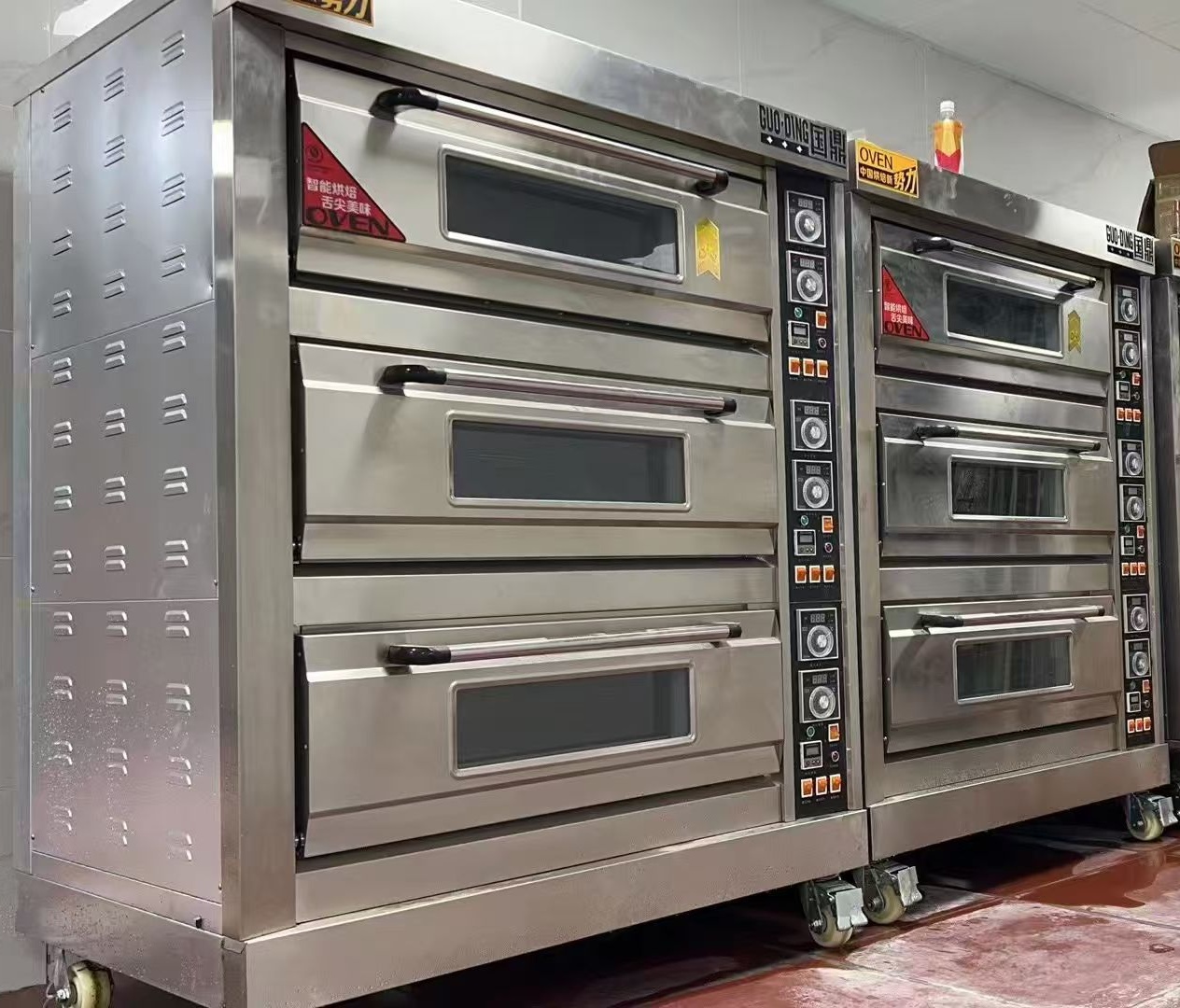 فرن غاز تجاري بثلاثة طوابق وست - مراجعة Commercial Kitchen Baking Oven وسعره