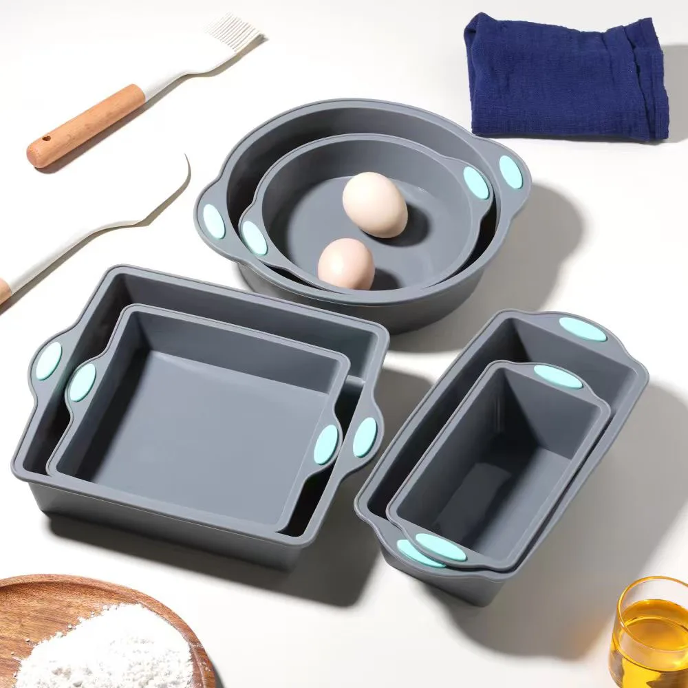 رمادي مقاومة للحرارة سيليكون ق - مراجعة Kitchen Baking Ware وسعره