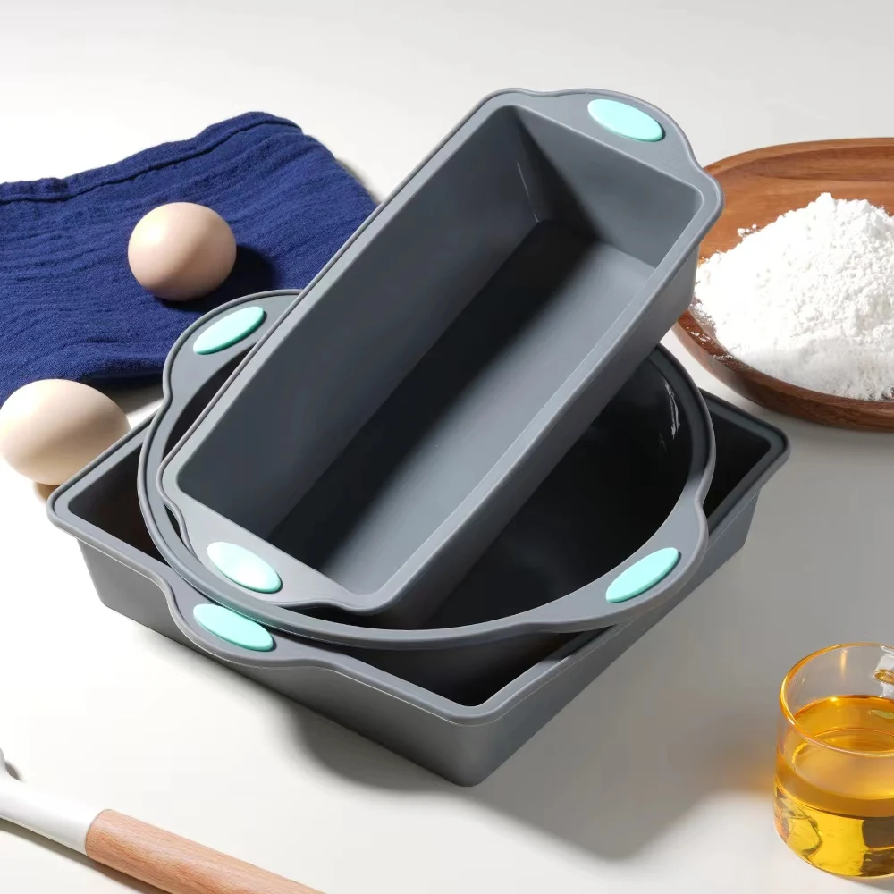 رمادي مقاومة للحرارة سيليكون ق - مراجعة Kitchen Baking Ware وسعره