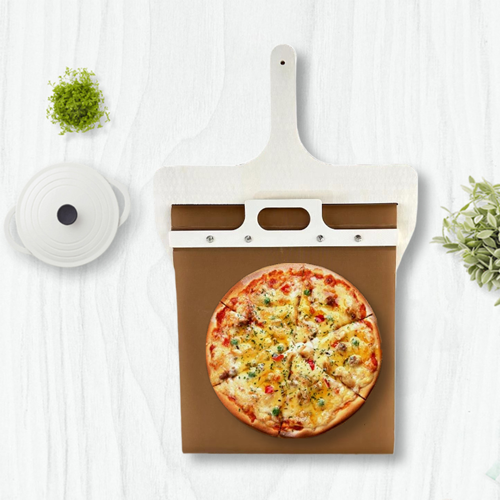 ملعقة تقشير البيتزا المنزلقة م - مراجعة Kitchen Baking Appliances وسعره