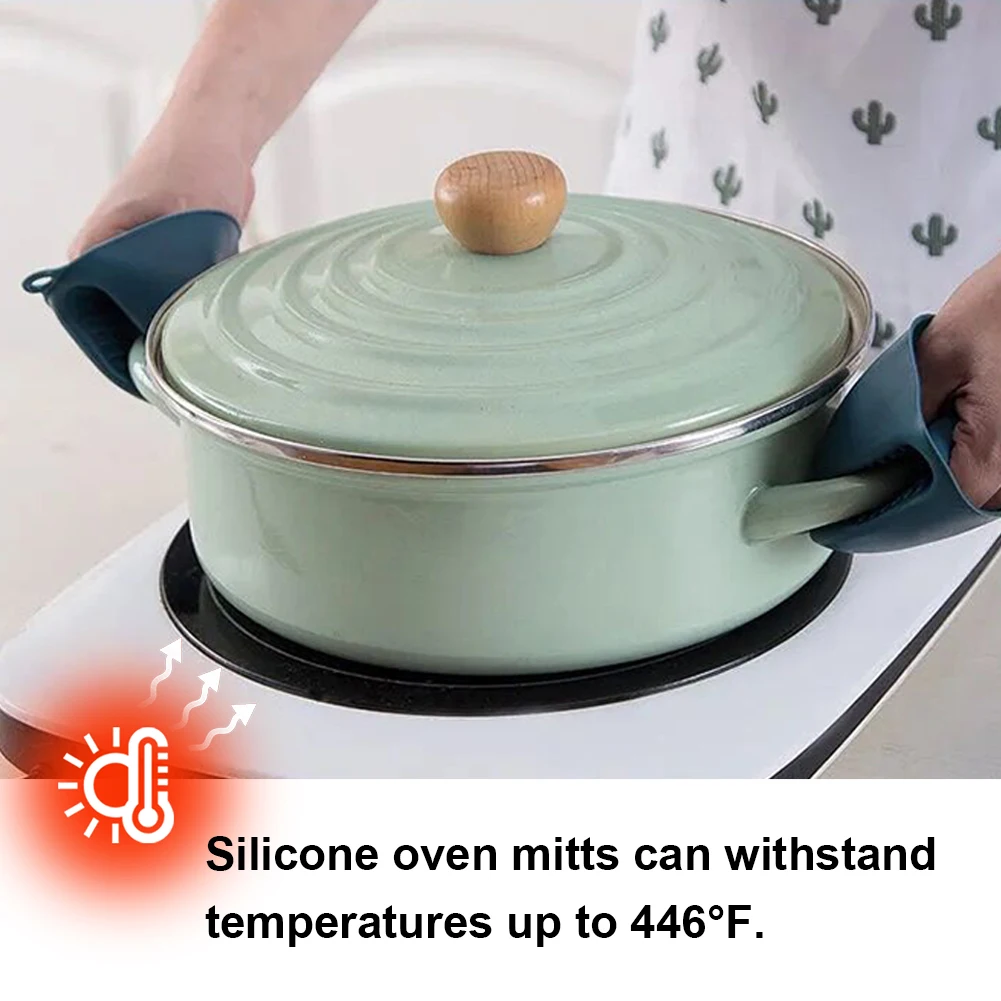 قفازات سيليكون للمطبخ مقاومة ل - مراجعة Kitchen Baking Ware وسعره