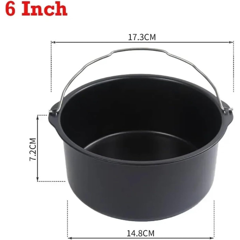 قالب كيك معدني دائري للقلاية ا - مراجعة Kitchen Baking Ware وسعره