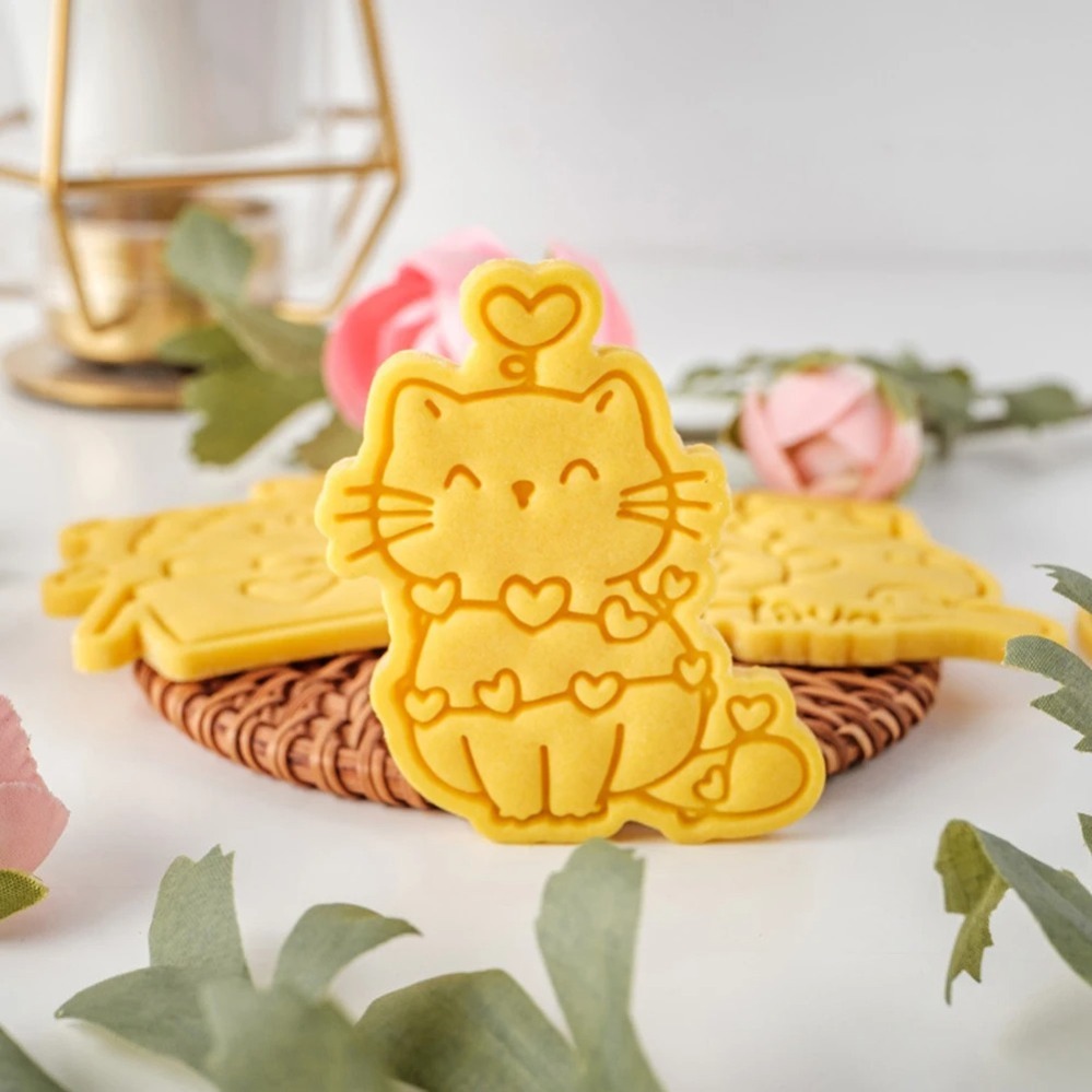 قوالب تقطيع الكعك لعيد الحب، ق - مراجعة Baking Kitchen Diy وسعره