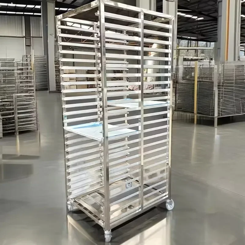 مخبز الفولاذ المقاوم للصدأ 15  - مراجعة Kitchen Baking Trolley وسعره