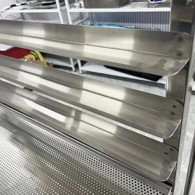 مخبز الفولاذ المقاوم للصدأ 15  - مراجعة Kitchen Baking Trolley وسعره