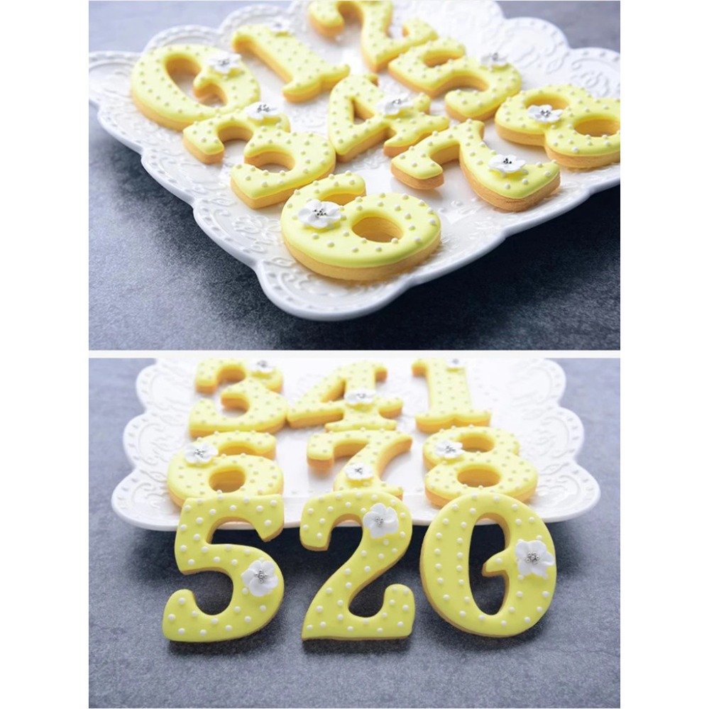 قوالب تقطيع الكوكيز على شكل أر - مراجعة Baking Kitchen Diy وسعره