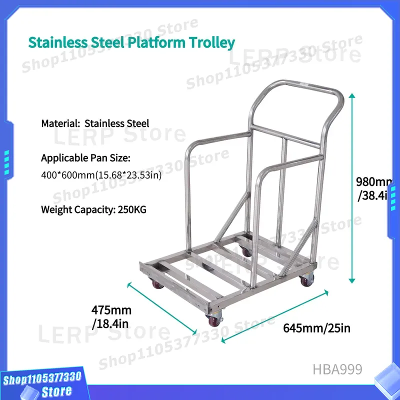 عربة مطبخ من الفولاذ المقاوم ل - مراجعة Kitchen Baking Trolley وسعره