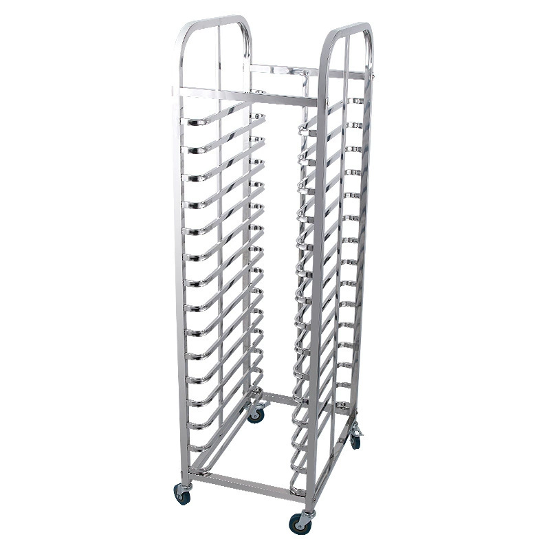 عربة تجميع صواني الخبز التجاري - مراجعة Kitchen Baking Trolley وسعره