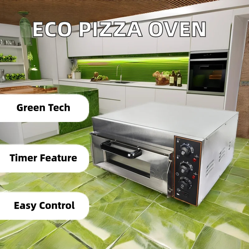 فرن بيتزا أحادي الطبقة من الفو - مراجعة Commercial Kitchen Baking Oven وسعره