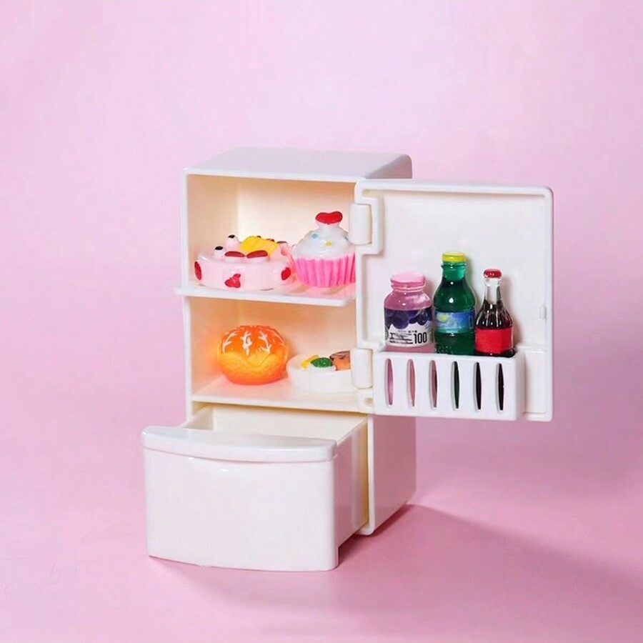 ثلاجة مصغرة لبيت الدمى: نموذج  - مراجعة Miniature Baking Kitchen وسعره