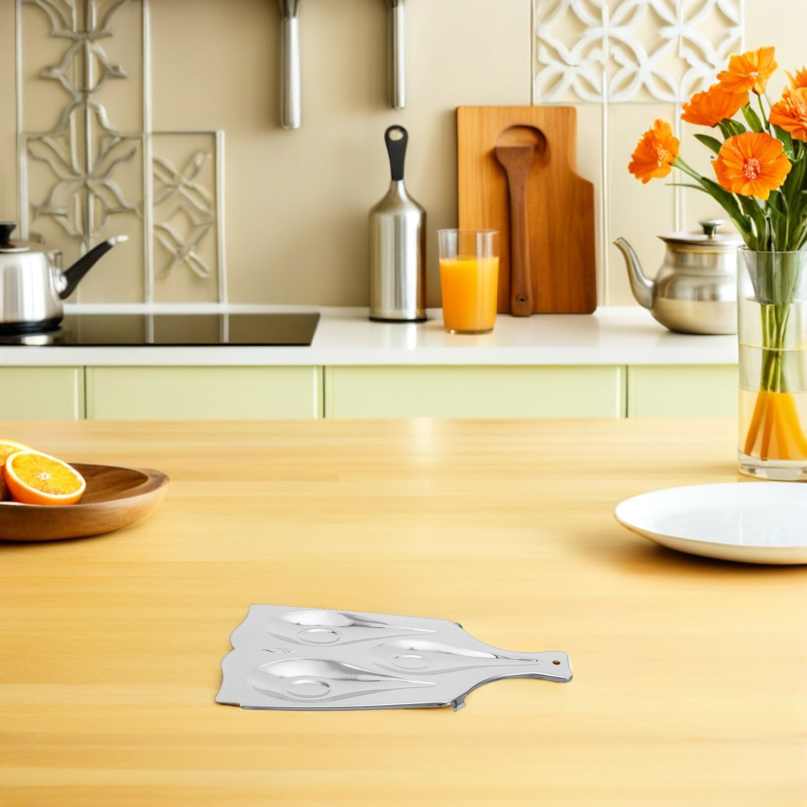 حامل ملاعق من الفولاذ المقاوم  - مراجعة Kitchen Baking Appliances وسعره
