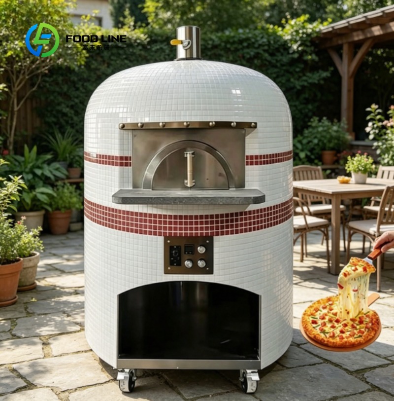 فرن بيتزا تجاري للمطاعم لخبز ا - مراجعة Commercial Kitchen Baking Oven وسعره