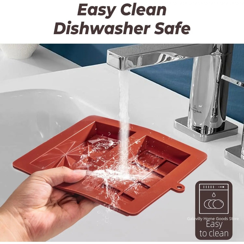 قالب شوكولاتة دبي، قالب سيليكو - مراجعة Kitchen Baking Molds وسعره