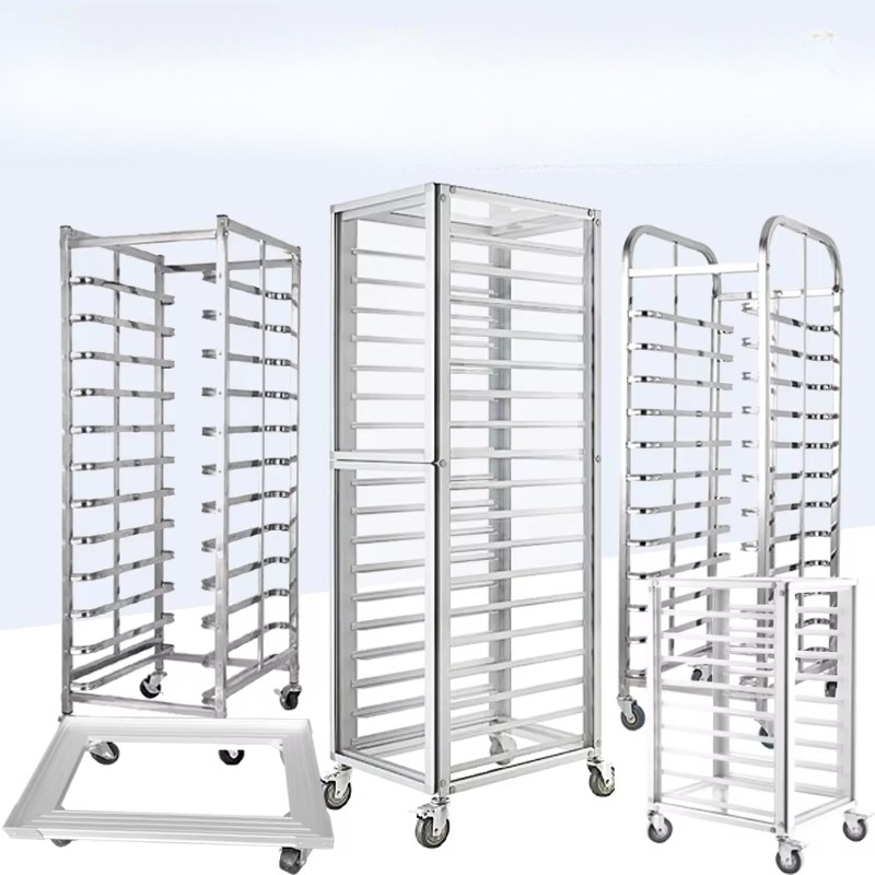 عربة صواني خبز تجارية من الألو - مراجعة Kitchen Baking Trolley وسعره