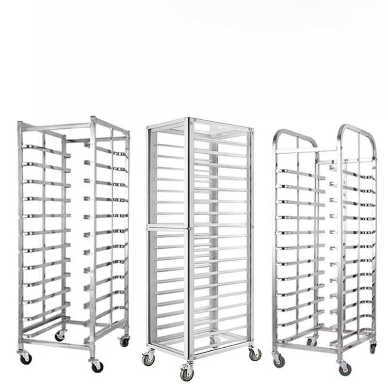عربة صواني خبز تجارية من الألو - مراجعة Kitchen Baking Trolley وسعره