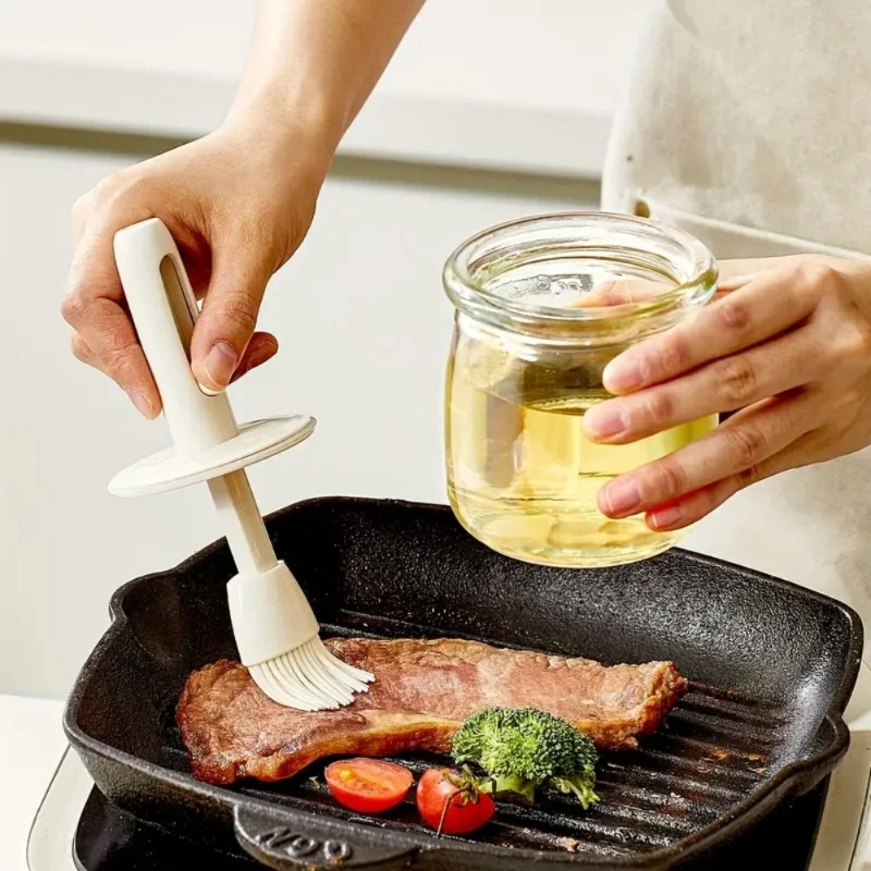 زجاجة توزيع الزيت مع مجموعة فر - مراجعة Kitchen Glass Baking Set وسعره