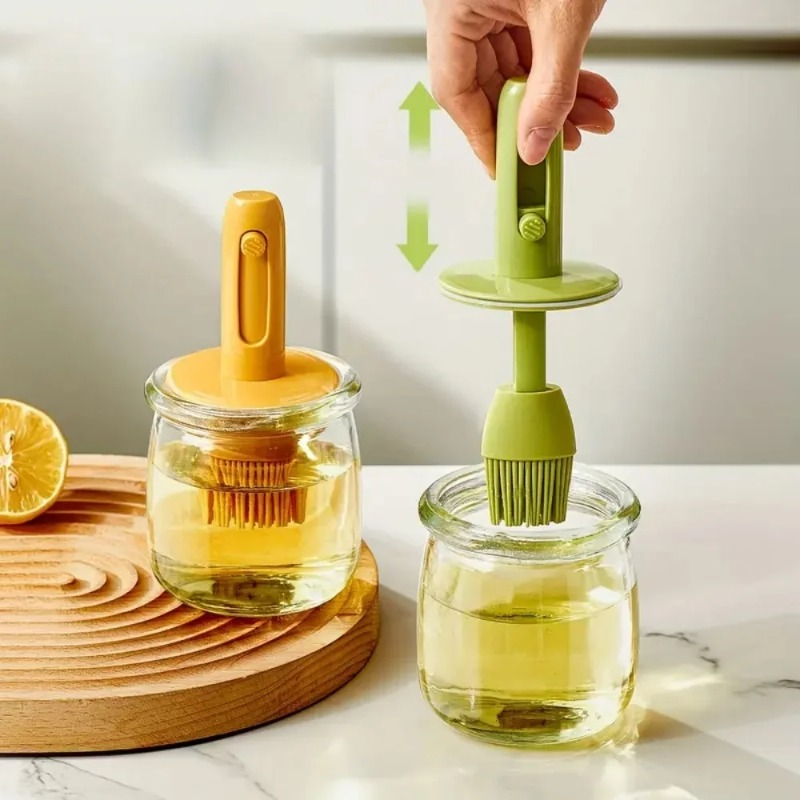 زجاجة توزيع الزيت مع مجموعة فر - مراجعة Kitchen Glass Baking Set وسعره