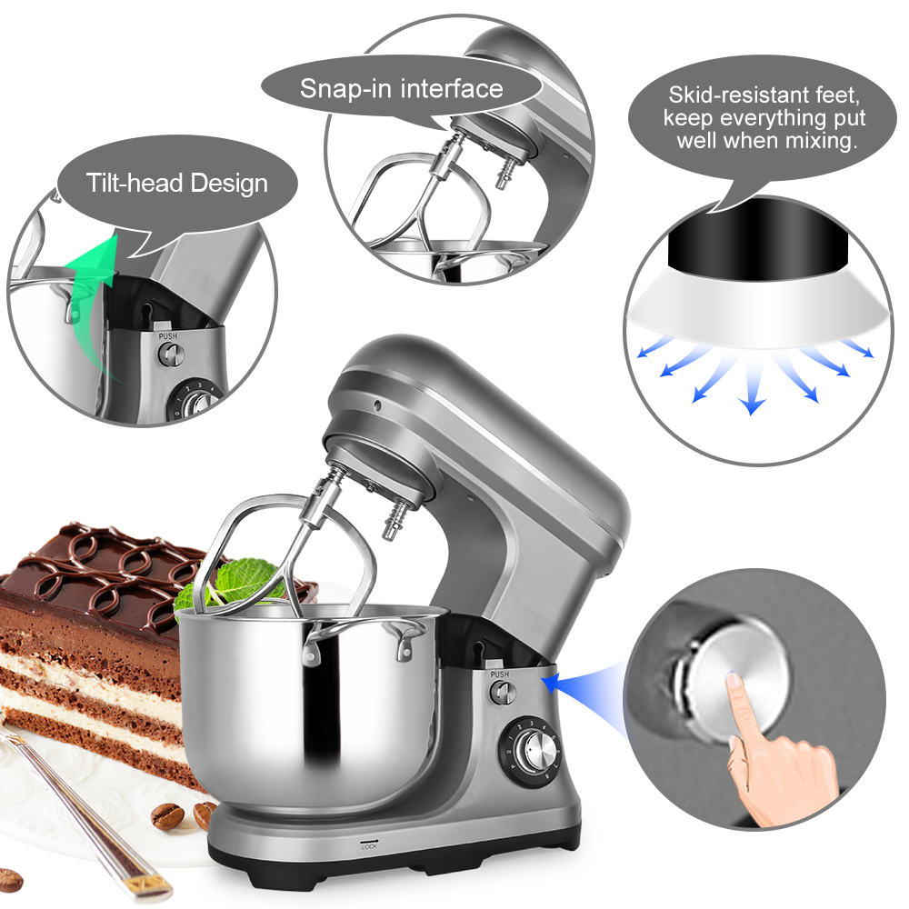 خلاط كهربائي قوي سعة 11 لتر بق - مراجعة Kitchen Baking Appliances وسعره