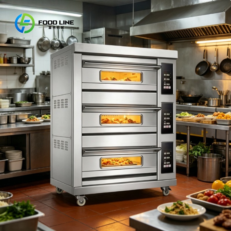 فرن تجاري من الفولاذ المقاوم ل - مراجعة Commercial Kitchen Baking Oven وسعره