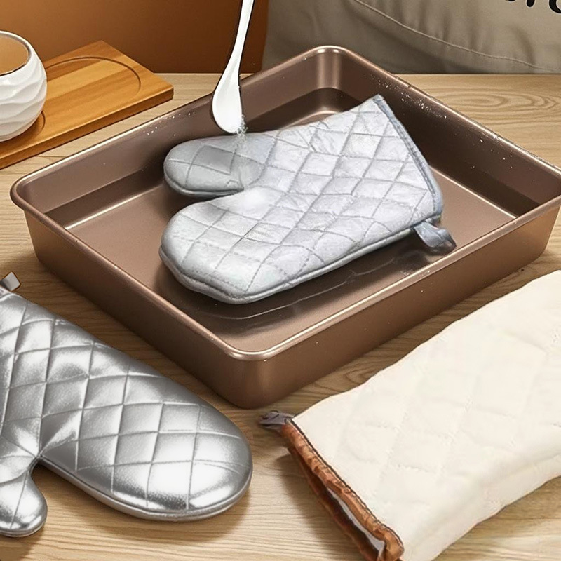 قفازات عازلة للمطبخ، مقاومة لد - مراجعة Kitchen Baking Oven وسعره