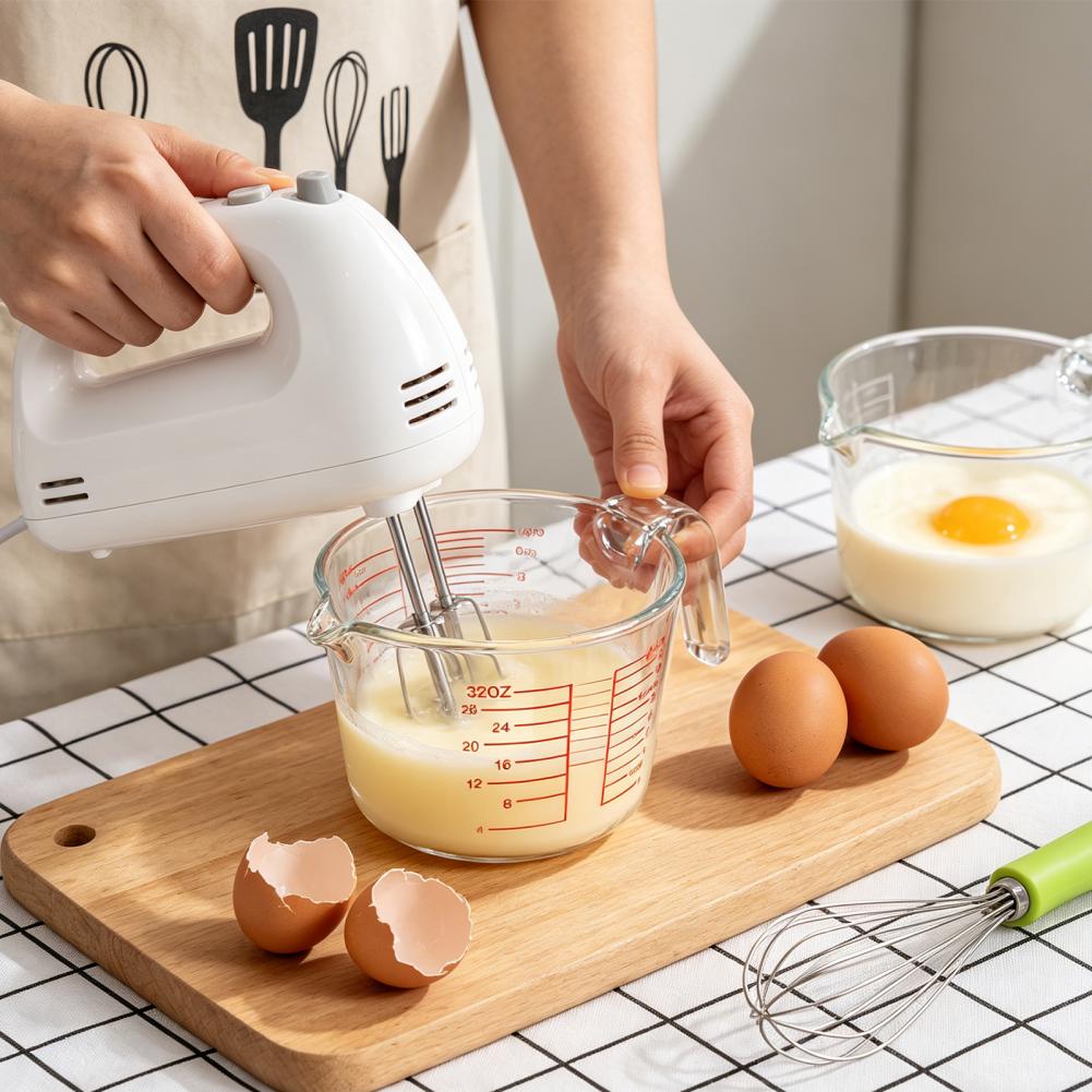 كوب قياس السوائل، كوب قياس متي - مراجعة Kitchen Glass Baking Set وسعره