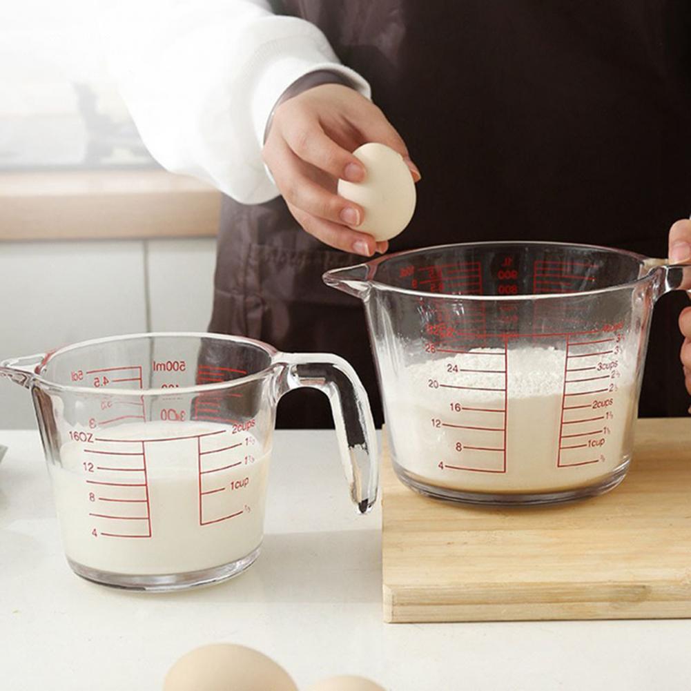 كوب قياس السوائل، كوب قياس متي - مراجعة Kitchen Glass Baking Set وسعره