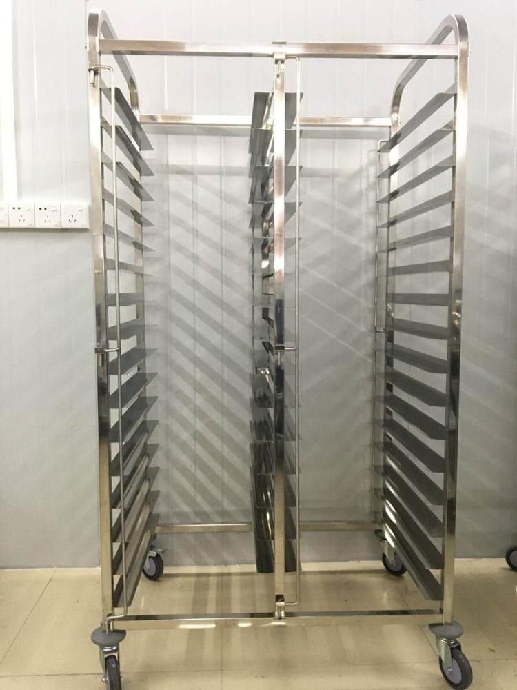 عربة أدوات المطبخ من الفولاذ ا - مراجعة Kitchen Baking Trolley وسعره