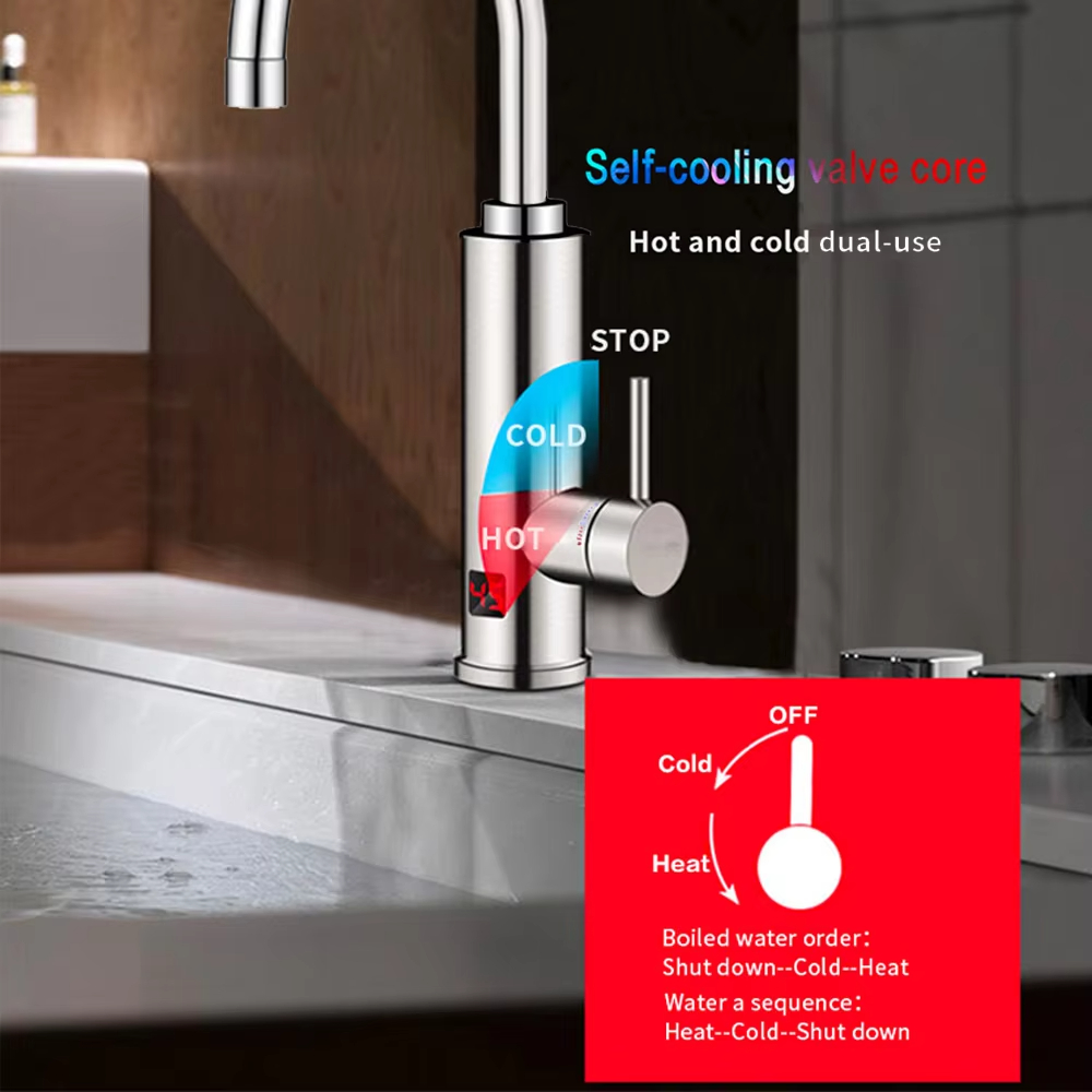 سخان مياه كهربائي فوري بدون خز - مراجعة Kitchen Baking Appliances وسعره