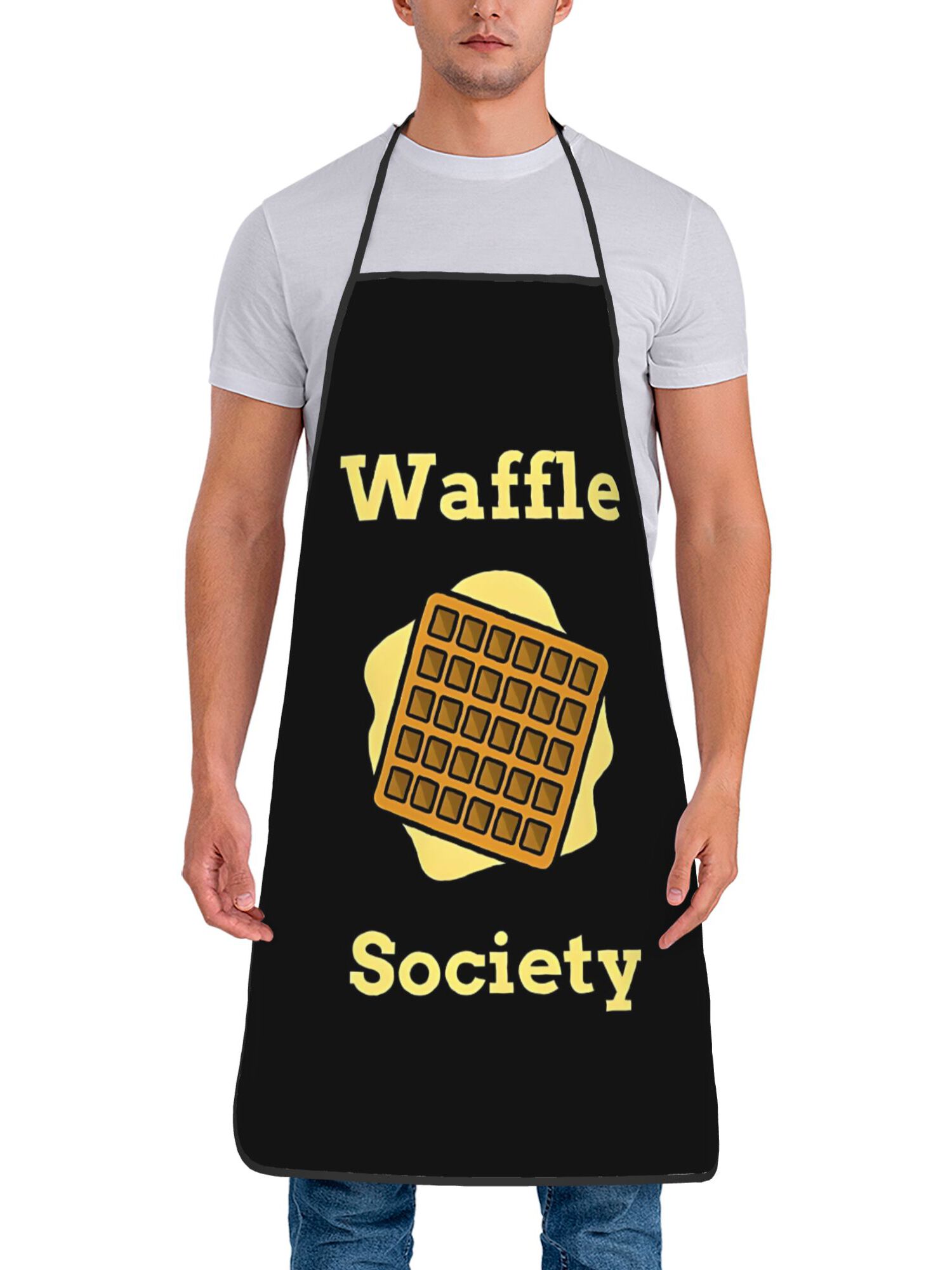 مريلة مطبخ من Waffle Society - - مراجعة Kitchen Baking Quotes وسعره