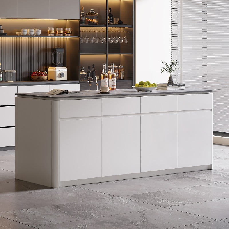 خزانة جزيرة المطبخ، ضوء فردي،  - مراجعة Kitchen Island Baking Table وسعره